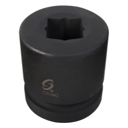 Sunex 1" Drive 21mm Standard 6 Point Impact Socket - SUN521M