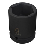 Sunex Tools 1" Drive 3" Standard 6 Point Impact Socket SUN596