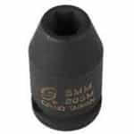 Sunex Tools 1/4" Drive 6 Point Standard Impact Socket 5mm SUN805M