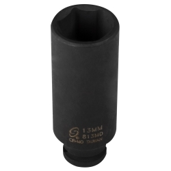 Sunex Tools 1/4" Drive 13mm 6 Point Deep Impact Socket SUN813MD