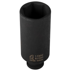 Sunex 1/4" Drive 15mm 6 Point Deep Impact Socket - SUN815MD