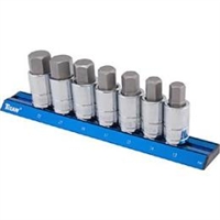 Titan 7Pc Metric Large Hex Bit Socket Set TIT16131