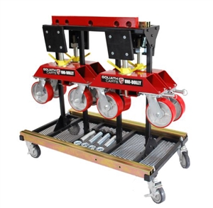 Goliath Cart LLC UD-S-248 UD-Stand & Qty 2 UD-4800 Uni-Dolly Car Dollies