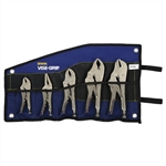 Irwin Vise-Grip IRHT82593 5Pc Fast Release Locking Plier Set w/Soft Case - VGPIRHT82593