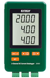 Extech SD900: 3-Channel DC Current Datalogger
