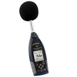 Class 1 Data-Logging Decibel Meter with GPS PCE-432