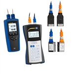 Ultrasonic Flow Meter PCE-TDS 100HSH+ incl. Thermometer
