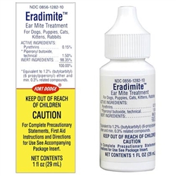 Eradimite Ear Mite Treatment, 29 ml