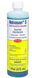 Nolvasan S Scented Disinfectant, 1 Pint (473 ml)