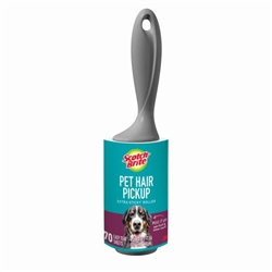 Scotch Brite Pet Hair Pickup Lint Roller, 70 Sheets