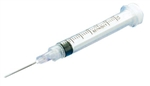 Monoject Syringe 3 cc, 22 ga. x 3/4" Luer Lock, Single Syringe