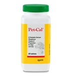 Pet-Cal For Dogs & Cats, 60 Tablets