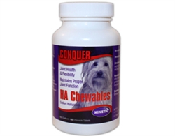 Conquer K9 with Hyaluronic Acid, 60 Chewables Tablets