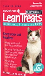 Covetrus NutriSentials Lean Treats for Cats, 3.5 oz. Resealable Pouch