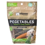 Pegetables Dental Chews, Mixed Vegetables - Medium, 8 oz.