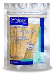 CET HEXtra Premium Chews with Chlorhexidine for Dogs, 30 PETITE