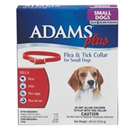 Adams Plus Flea & Tick Collar For Small Dogs With Necks Up to 15"
