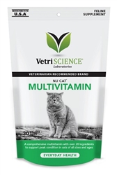 Nu Cat MultiVitamin, 30 Bite-Sized Chews