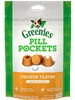 Greenies Pill Pockets For Dogs, Chicken Tablet Size, 30 Count
