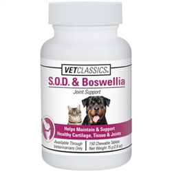 VetClassics S.O.D. & Boswellia, 150 Chewable Tablets