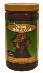 NaturVet Senior Skin & Coat For Dogs, 14 oz Powder