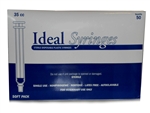 Ideal Syringe 35 cc, Without Needle, Luer Lock, 50/Box