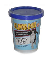 Flavor-Doh Pilling Agent, Fish Flavor for Cats, 200 grams