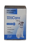 UltiCare Vet Rx Lancets For Dogs, 26g, 100 Count Box