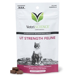 VetriScience UT Strength Feline, 60 Bite-Sized Chews