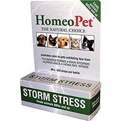 HomeoPet Pro Storm Stress for Dogs 80 lbs and Over, 5 ml