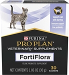 Purina ProPlan Veterinary Diets FortiFlora Feline Nutritional Supplement, 30 Sachets