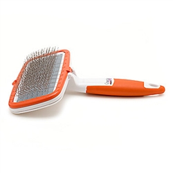 Self-Cleaning Soft Slicker Brush For Medium and Large Dogs