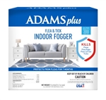 Adams Plus Flea & Tick Indoor Fogger 9 oz (3 x 3 oz Cans/Box)