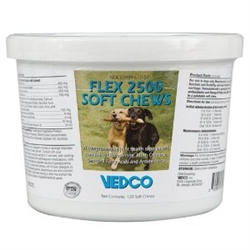 Flex 2500 Soft Chews, 120 Count