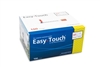 EasyTouch Insulin Syringe U-100 .5 cc 31 ga. x 5/16", 100/Box