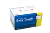 EasyTouch Insulin Syringe U-100 .3 cc, 31G X 5/16", 100/Box