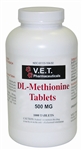 DL-Methionine 500mg, 1000 Tablets
