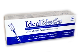 Ideal Needles 25 gauge x 5/8", Hard Pack 100/Box