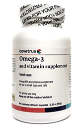 Omega FF Twist-Tip Caps For Small Dogs & Cats, 60 Capsules