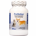 ProMotion For Cats & Small Dogs, 60 Chewable Tablets