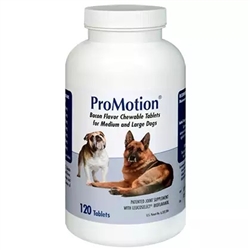 ProMotion For Medium & Large Dogs, 120 Chewable Tablets