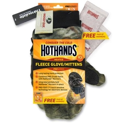 HotHands Heated Glove/Mittens, Mossy Oak X-LG