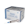 Ideal Syringe 3 cc, 22 ga. x 3/4", Regular Luer, 100/Box