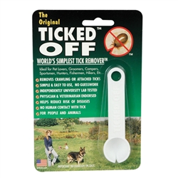 TICKED OFF Tick Remover, White