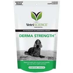 VetriScience Derma Strength Canine, 30 Bite-Sized Chews