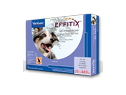 EFFITIX Topical Solution For Dogs, 23-44.9 lbs, 3 Month Supply