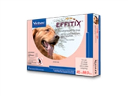 EFFITIX Topical Solution For Dogs, 45-88.9 lbs, 3 Month Supply