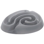 BUSTER DogMaze Food Dish - Grey