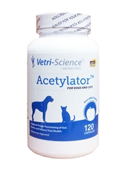 Acetylator For Dogs & Cats, 120 Capsules