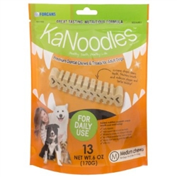 KaNoodles Premium Dental Chews & Treats - XLarge Dogs, Pkg of 10